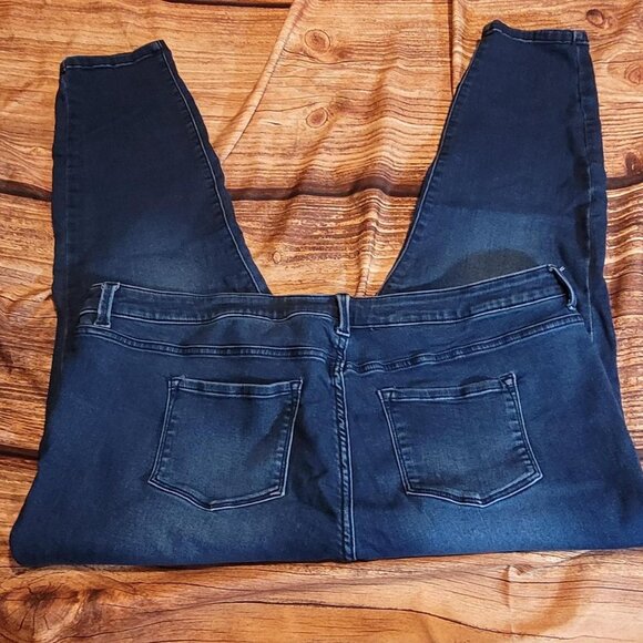 Vintage Sears Curvy Plus 20W Denim Jeans - Picture 4 of 5